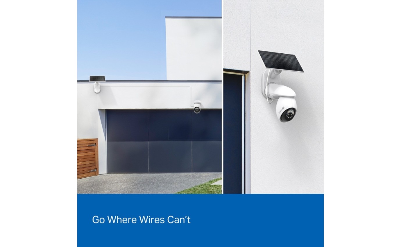 Tapo 4K 8MP Solar-Powered Pan/Tilt Security Camera Kit TAPOC660KIT