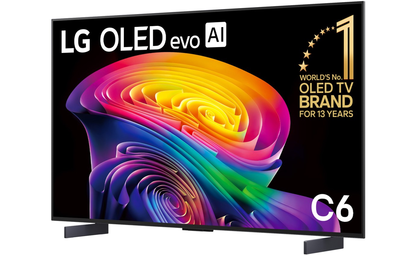 LG 42 inch C6 OLED evo AI 4K Smart TV OLED42C6PSA