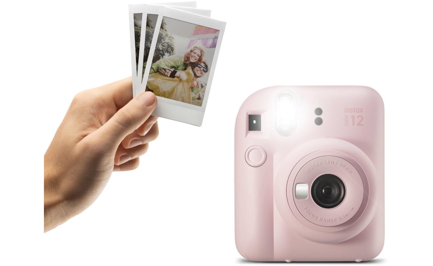 Fujifilm Instax mini 12 Instant Camera (Blossom Pink) 85364