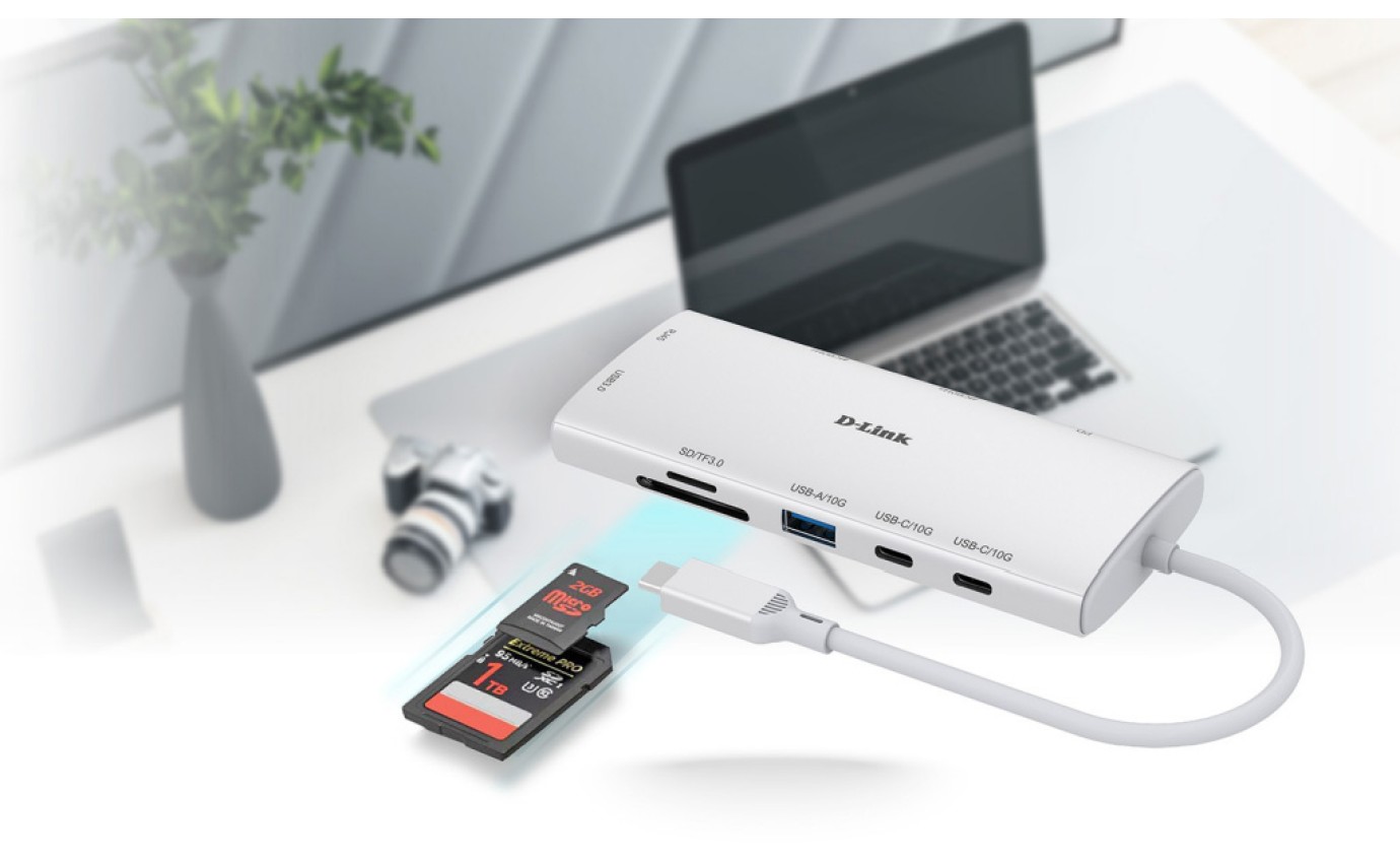 D-Link 10-Port Multi-Function USB-C Hub DUPA01