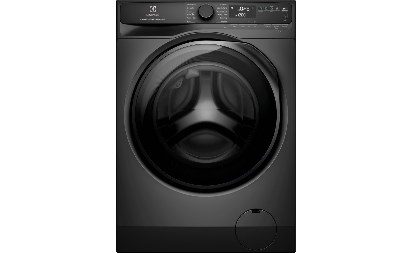Electrolux 12kg UltimateCare 700 Front Load Washing Machine (Dark Onyx) EWF1243R7SCS