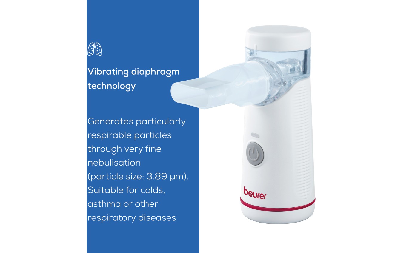 Beurer Rechargeable Nebuliser Inhalator IH51