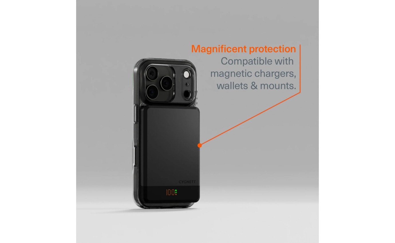 Cygnett AeroMag Magnetic Case for iPhone 17 Pro (Clear) 11901340996