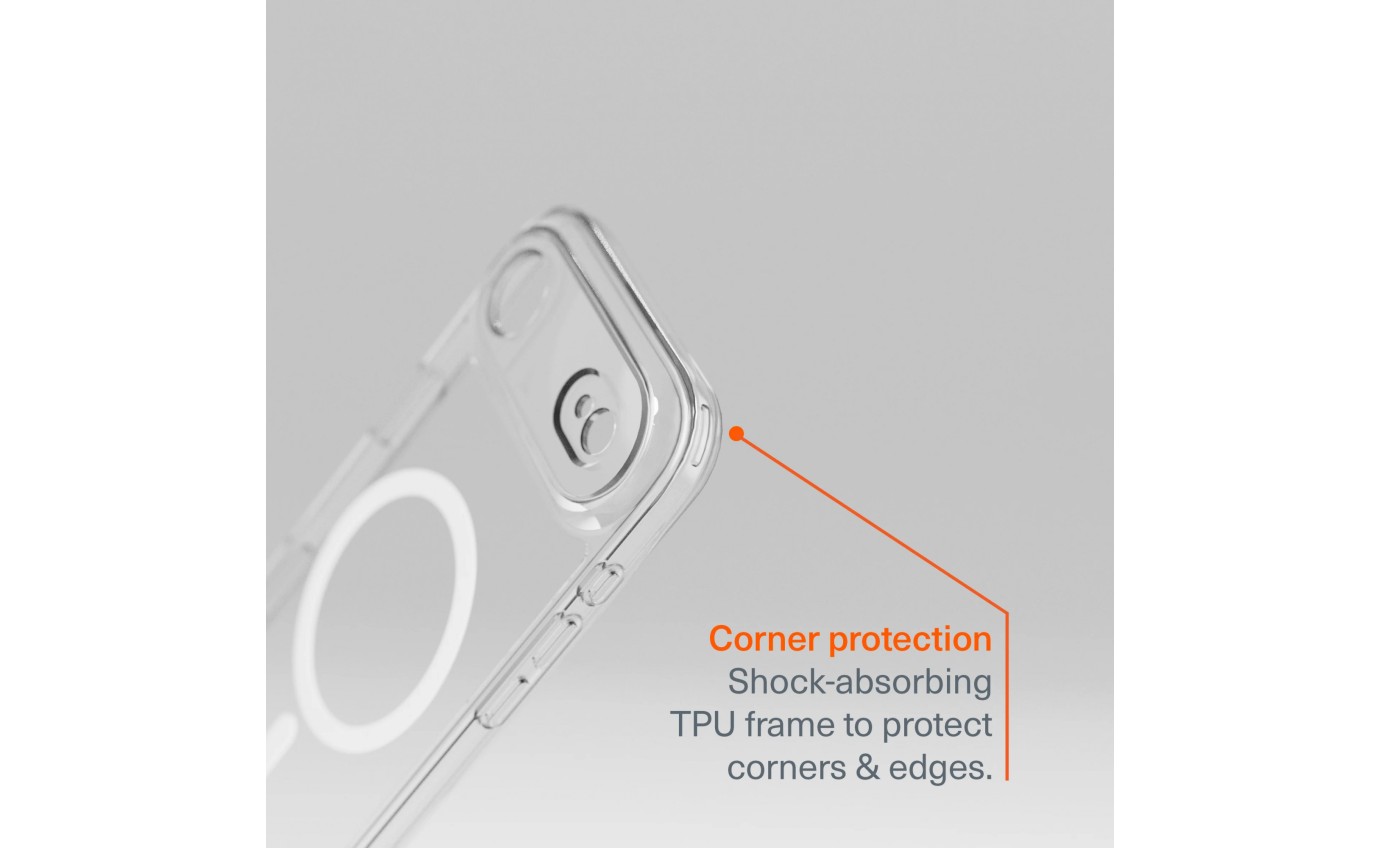 Cygnett AeroMag Magnetic Case for iPhone Air (Clear) 11901341000