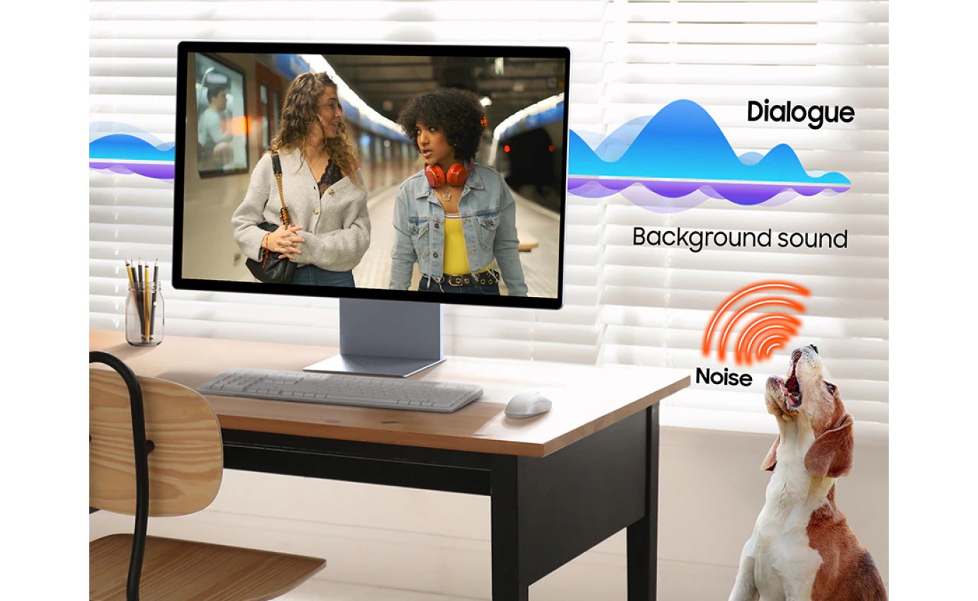 Samsung 32 inch Smart Monitor M9 4K OLED Samsung Vision AI LS32FM902SEXXY