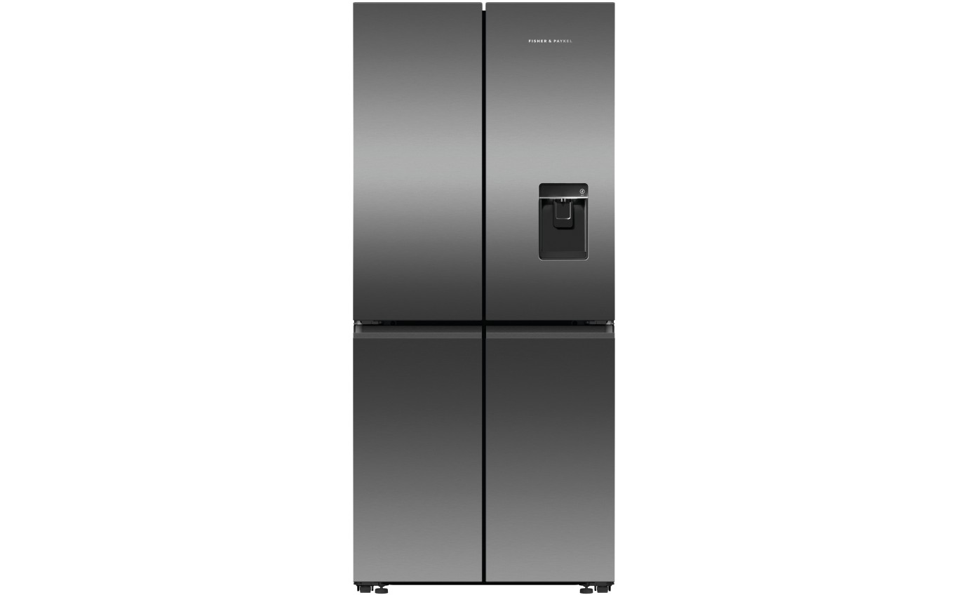 Fisher & Paykel 498L Series 7 Quad Door Refrigerator Freezer, Ice & Water RF500QNUB1