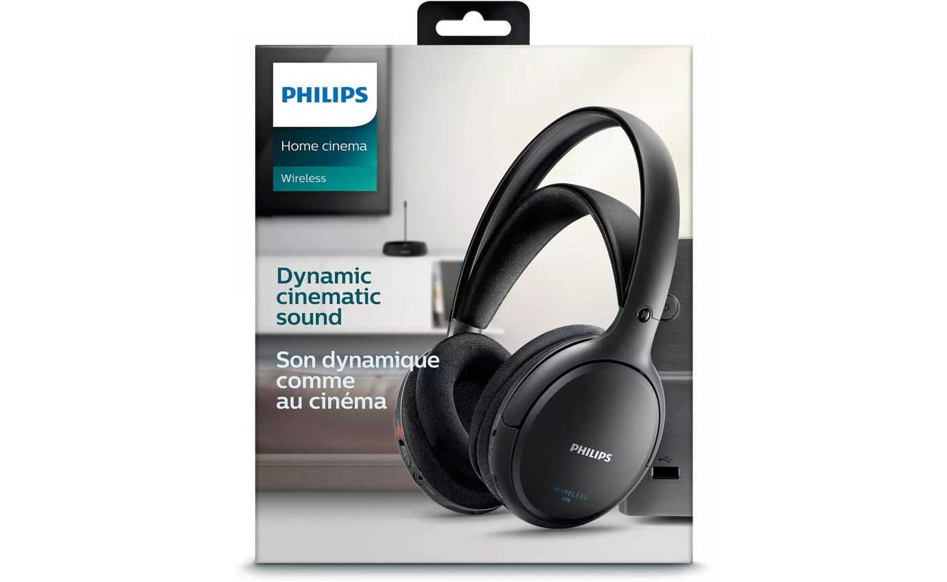 Philips Long Range Wireless Hi-Fi Headphones SHC5200