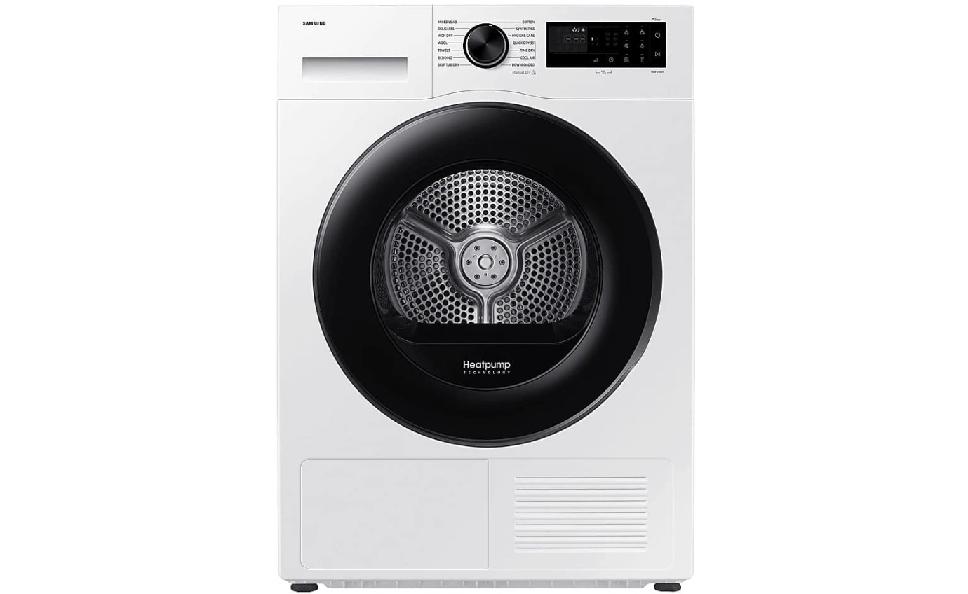 Samsung 9kg Smart Heat Pump Dryer (White) DV90DGC4A0AESA