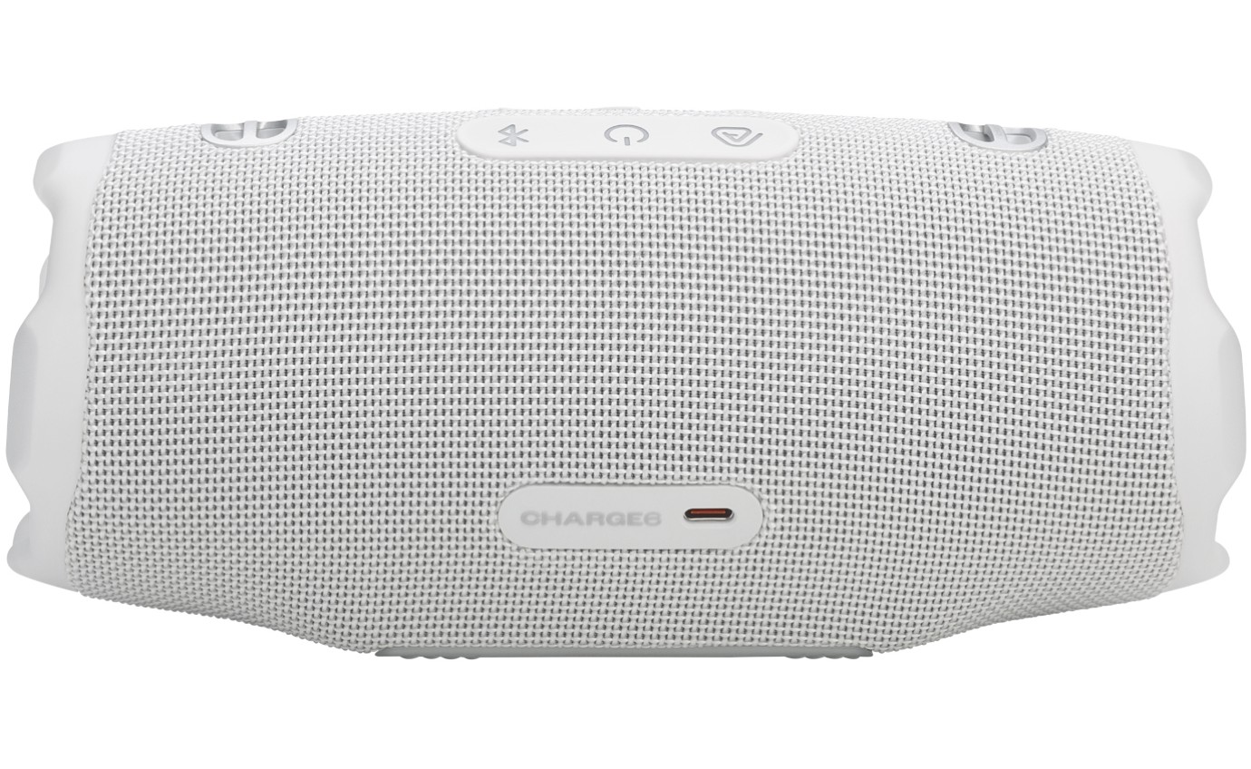 JBL Charge 6 Portable Speaker (White) JBLCHARGE6WHT