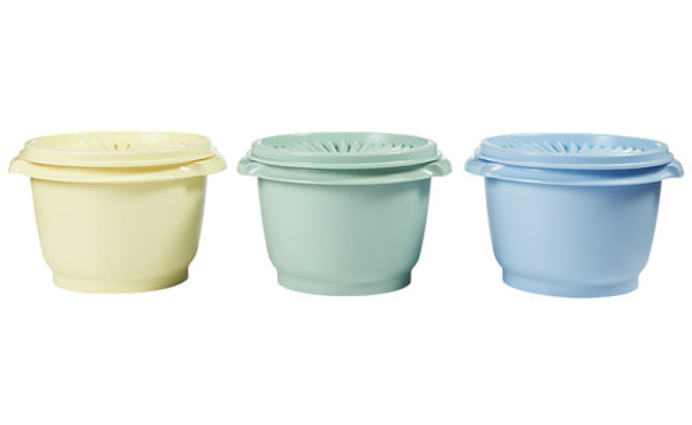 Tupperware Heritage Small Bowl Set of 3 600ml TUPP0021