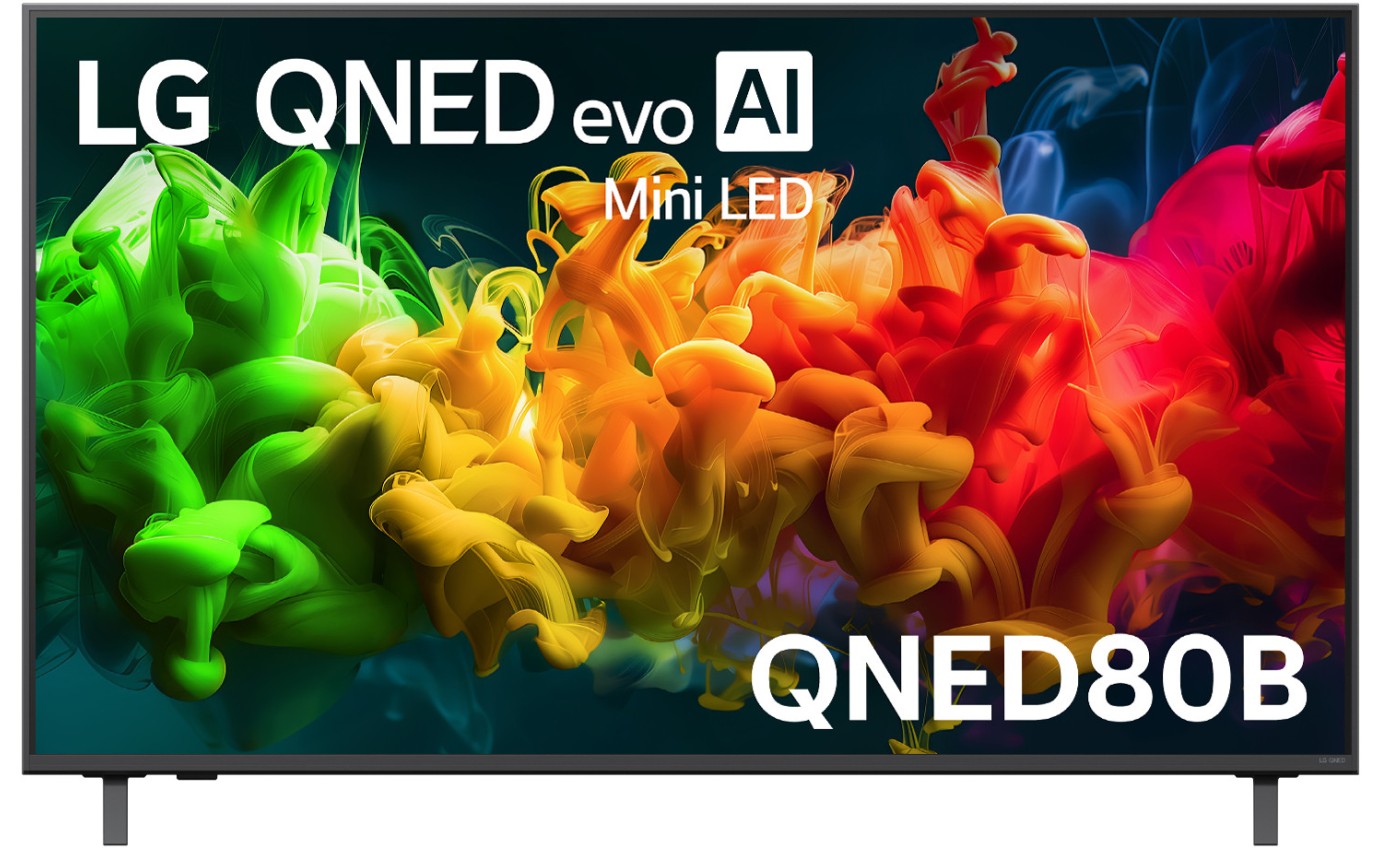 LG 55 inch QNED80B evo AI Mini LED 4K Smart TV 55QNED80BSA