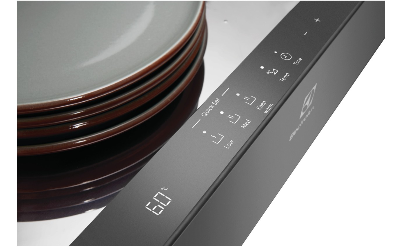 Electrolux 14cm Built-in Warming Drawer to Suit 500 & 600 Series 60cm Built-in Ovens EWD1406DF