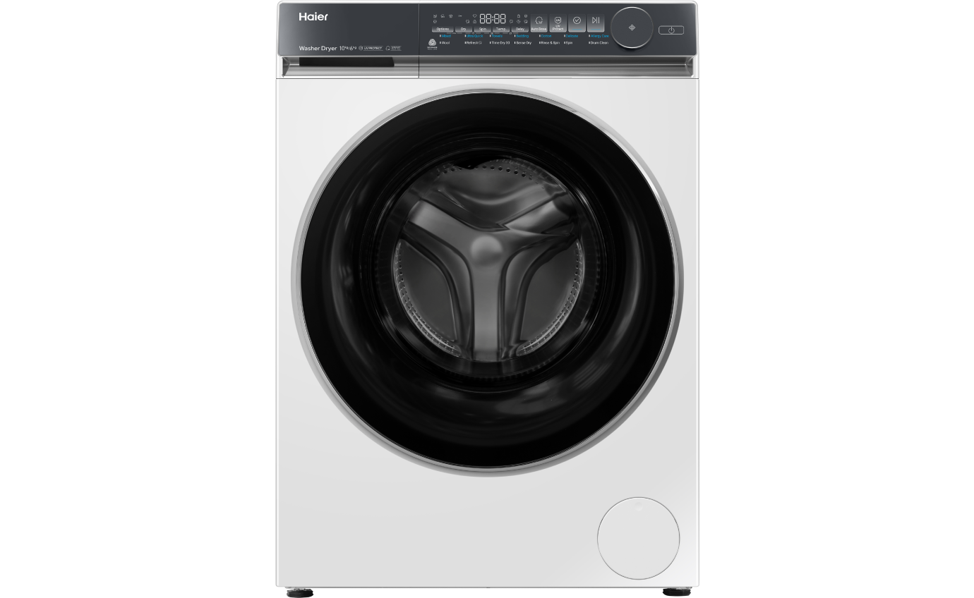 Haier 10kg/6kg 500 Series Combi Front Load Washer Dryer (White) HWD1060NW1