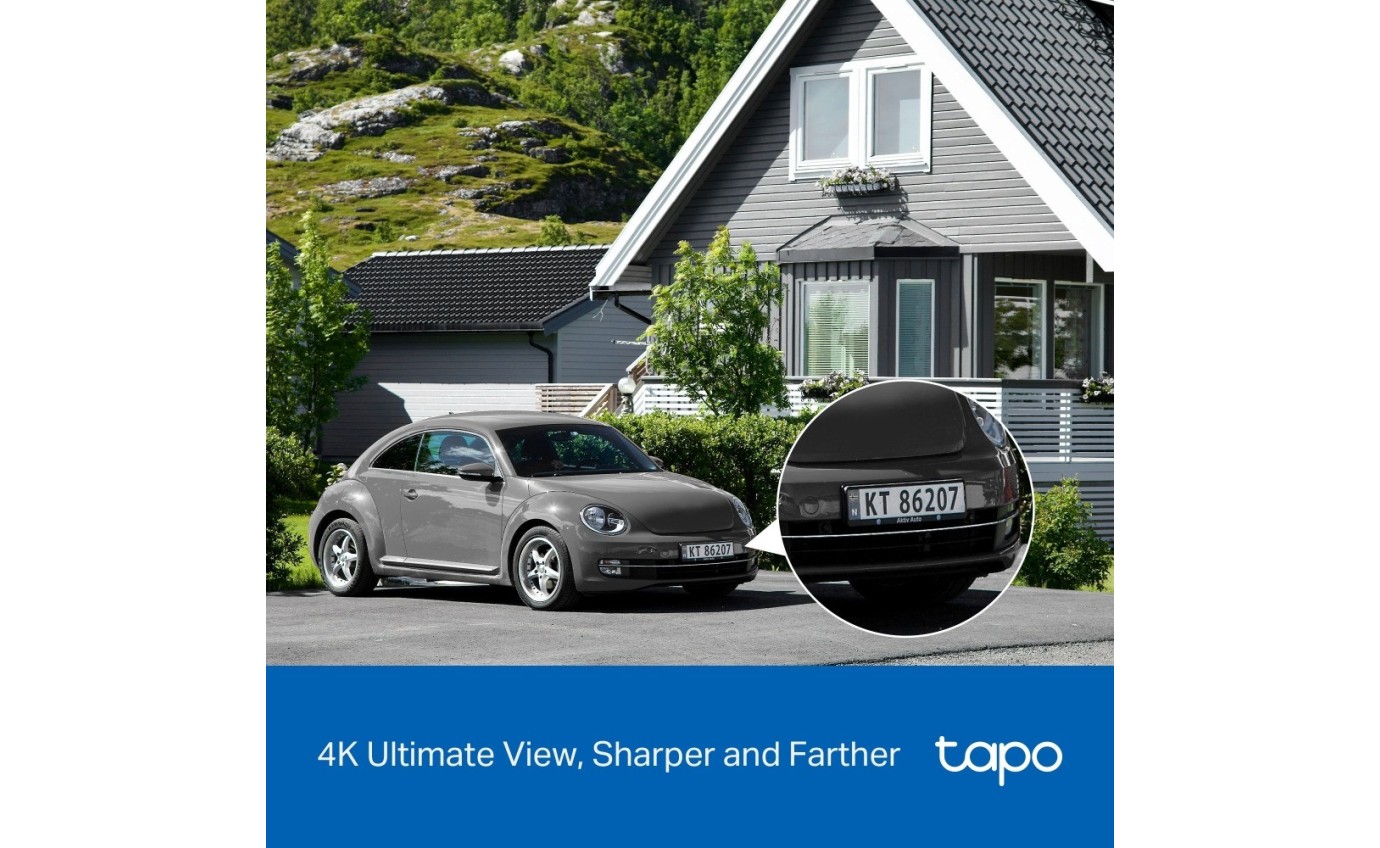 Tapo 4K 8MP Solar-Powered Pan/Tilt Security Camera Kit TAPOC660KIT