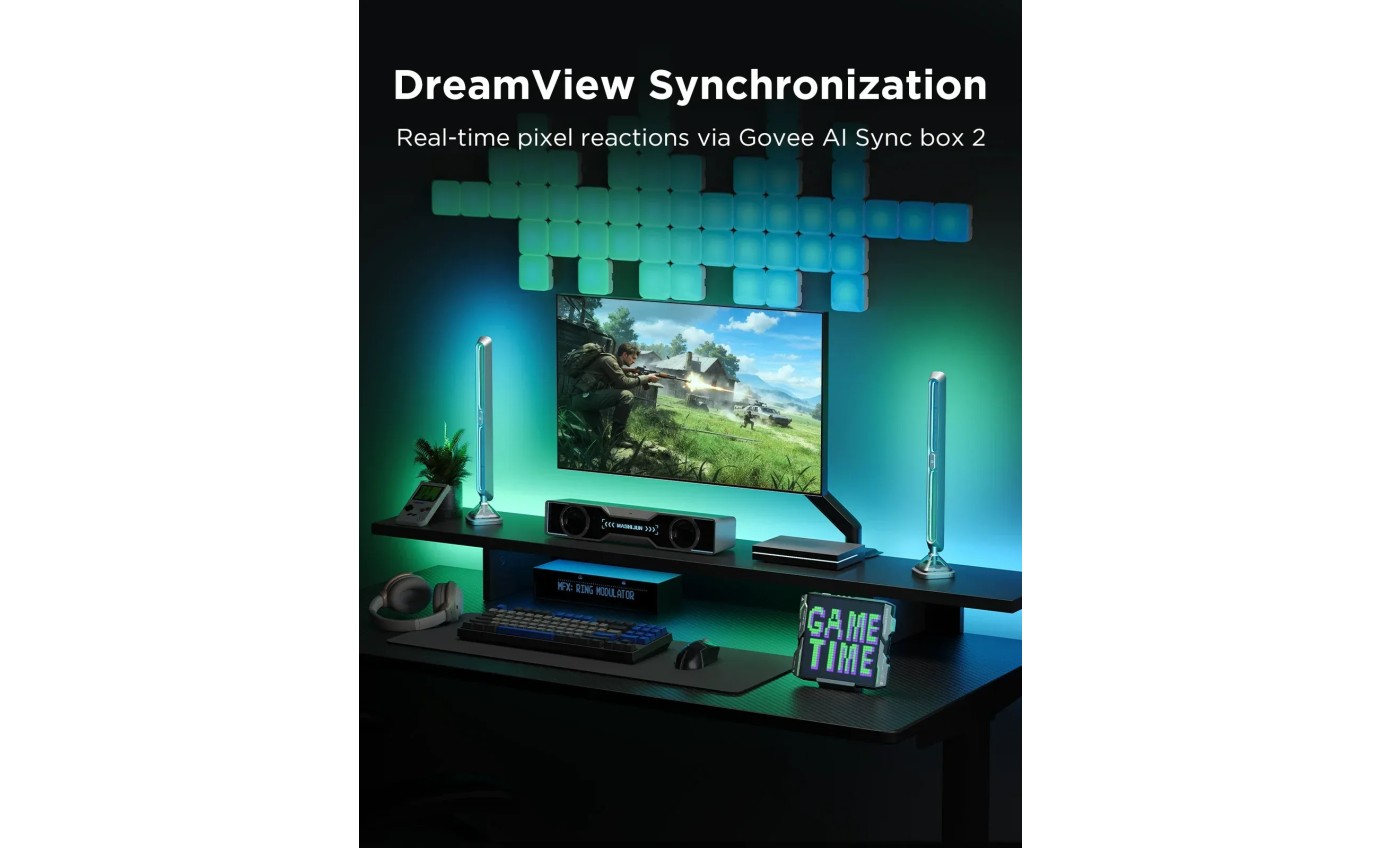 Govee Gaming Pixel Light 32&times;32 Smart LED Display Panel (Matter Compatible) H8630E81