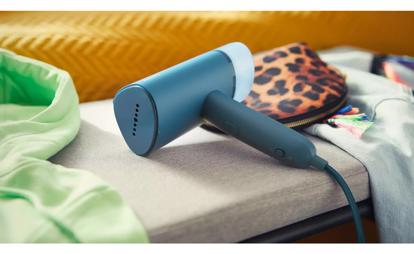 Philips 3000 Series Handheld Garment Steamer (Reno Blue) STH300020