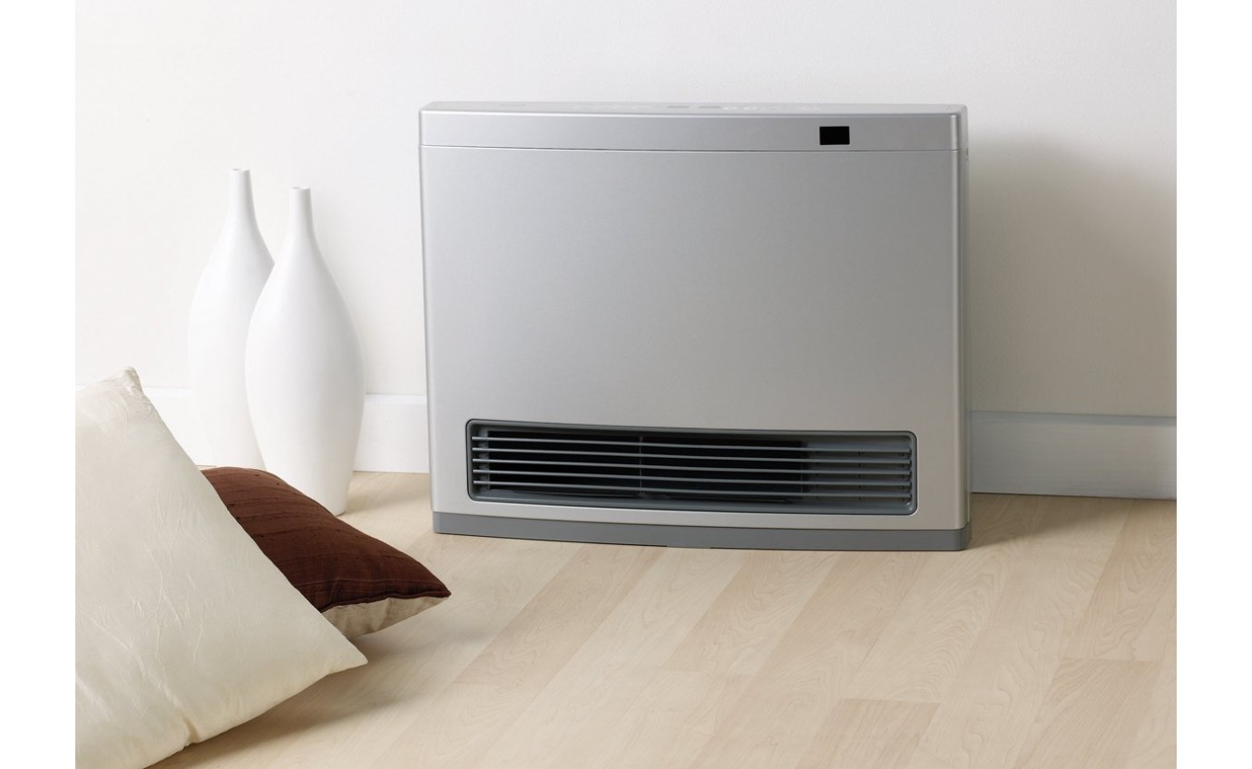 Rinnai 25MJ Avenger LPG Gas Convector Heater (Silver) AV25SL3
