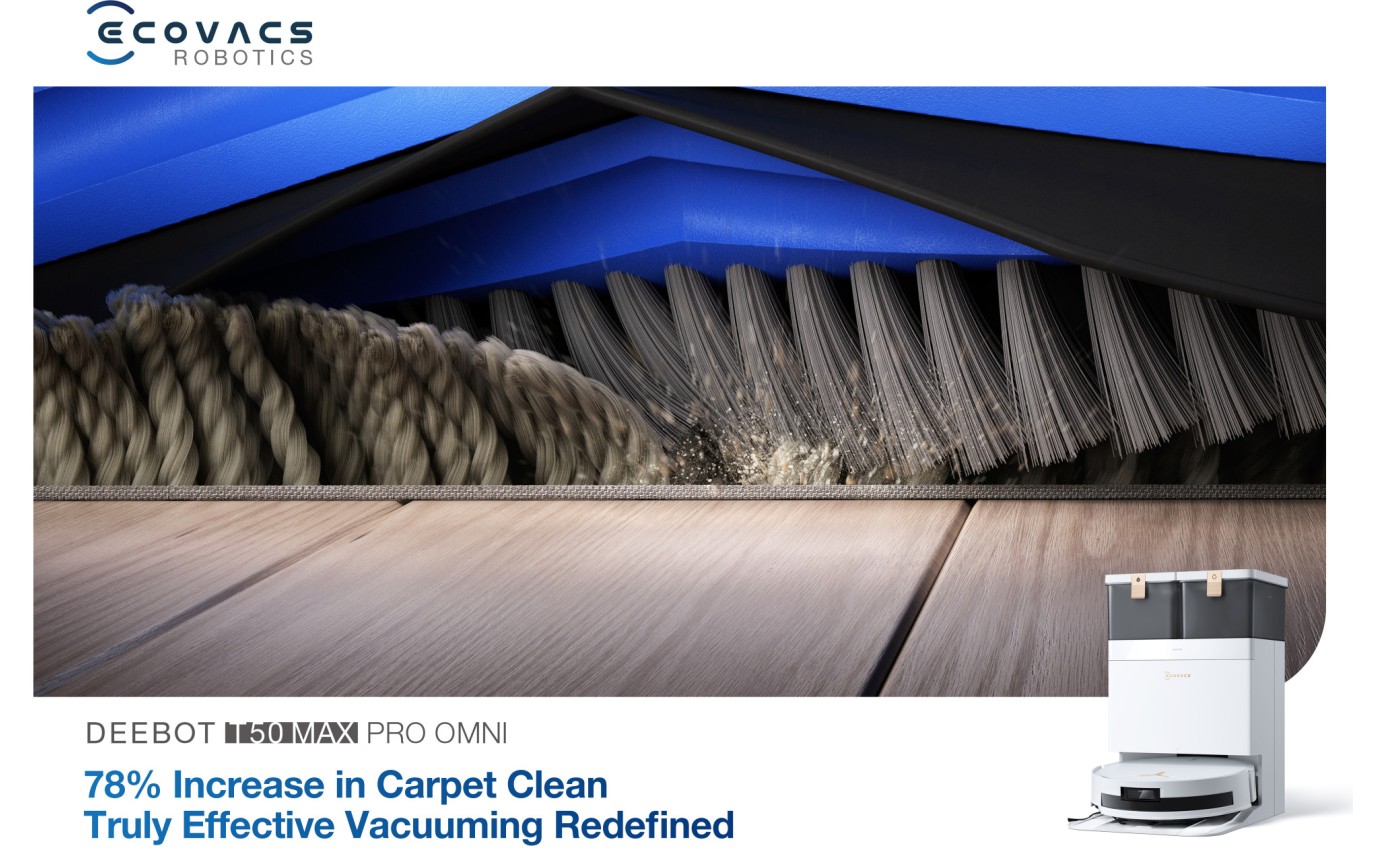 Ecovacs Deebot T50 Max Pro Omni Robotic Vacuum & Mop DEX54