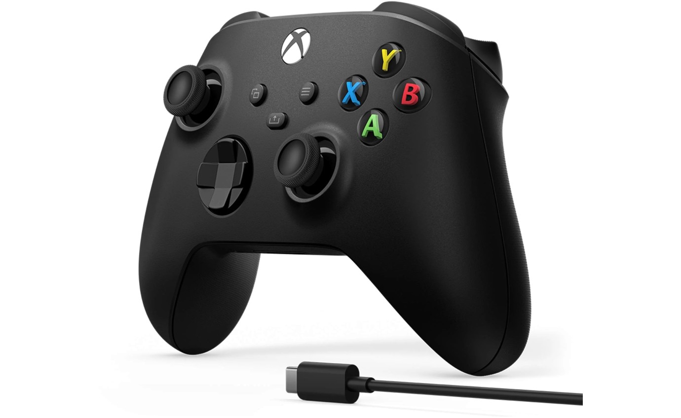 Xbox Wireless Controller + USB-C&reg; Cable (Black) EP229945