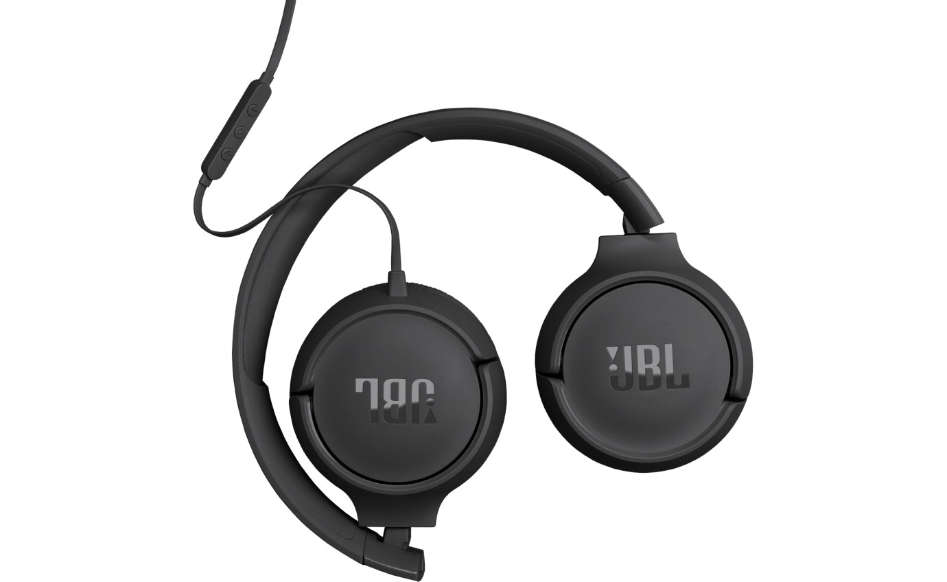JBL Tune 520C USB-C Hi-Res On-Ear Headphones (Black) JBLT520CBLK