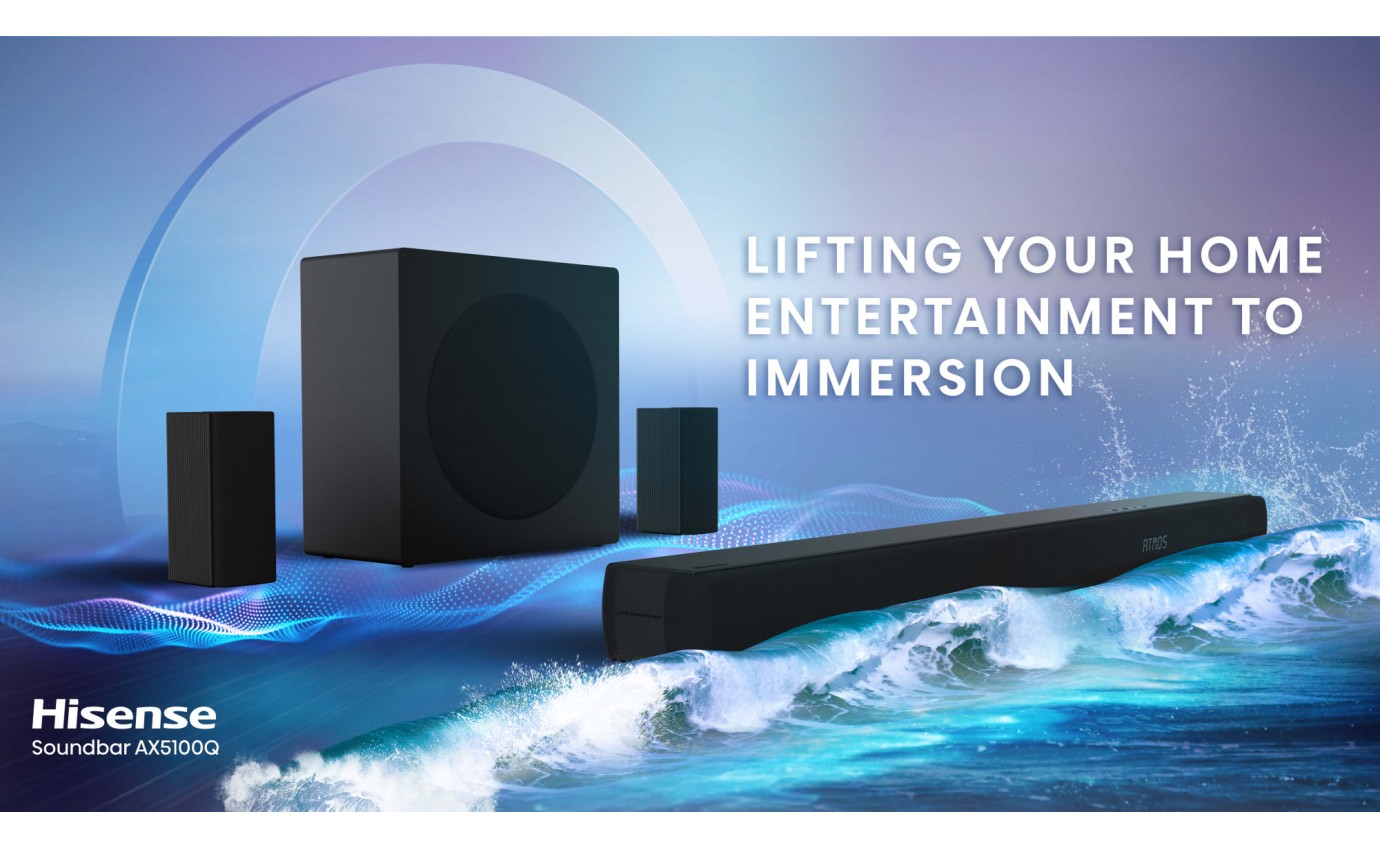 Hisense 5.1ch Soundbar with Dolby Atmos AX5100Q
