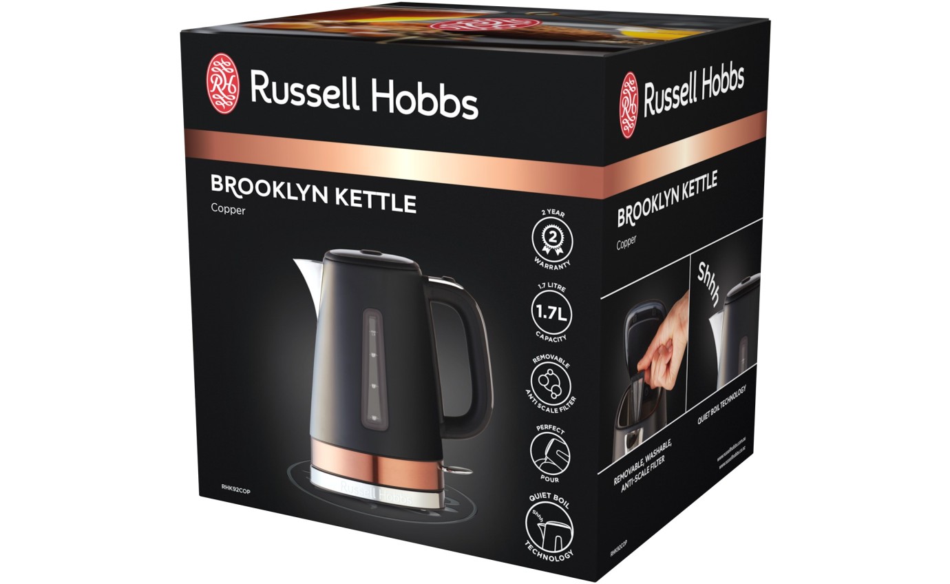 Russell Hobbs Brooklyn Kettle (Copper) RHK92COP