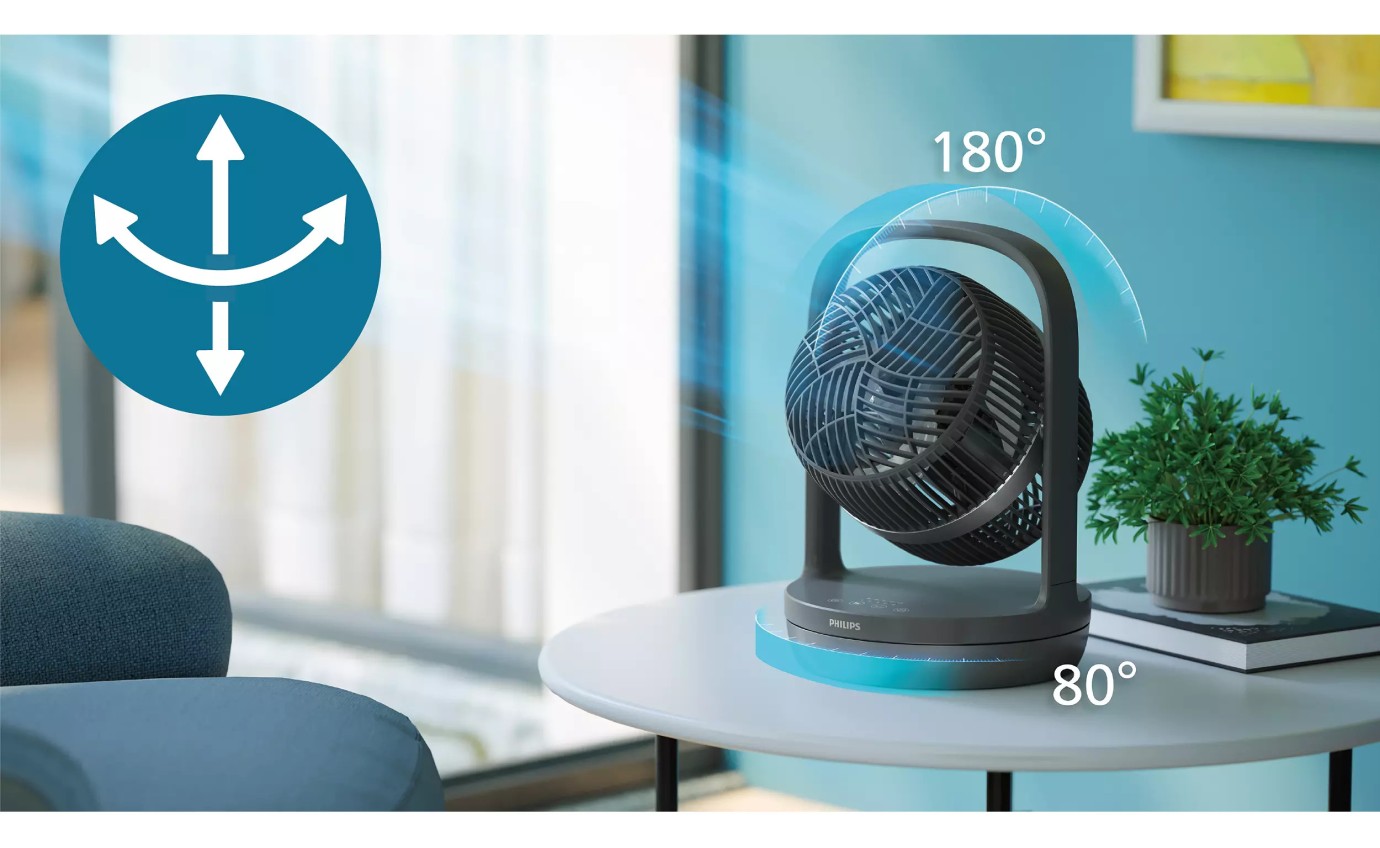 Philips 3000 Series Table Fan (Black) CX305001