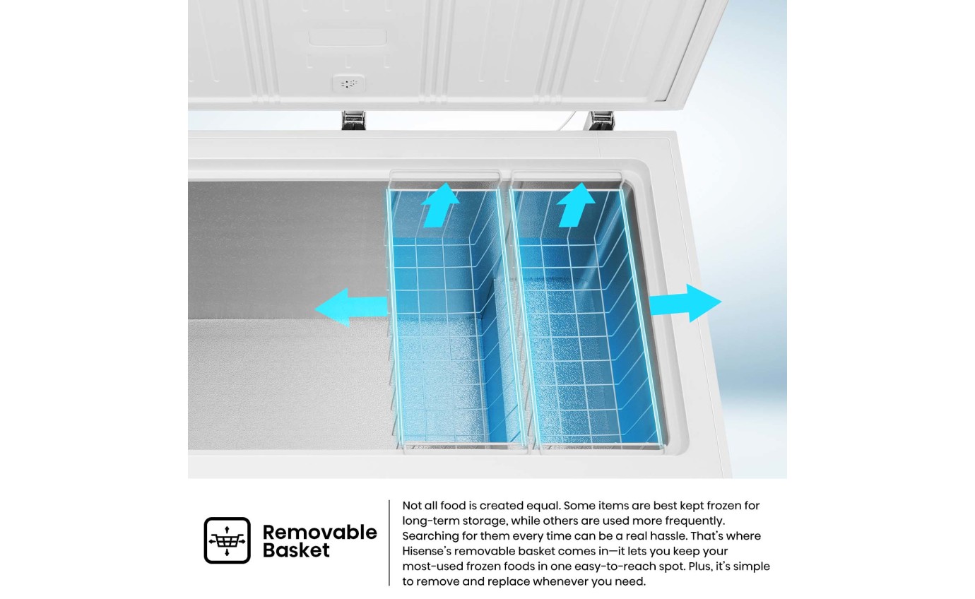 Hisense 440L Hybrid Chest Freezer HRCF439