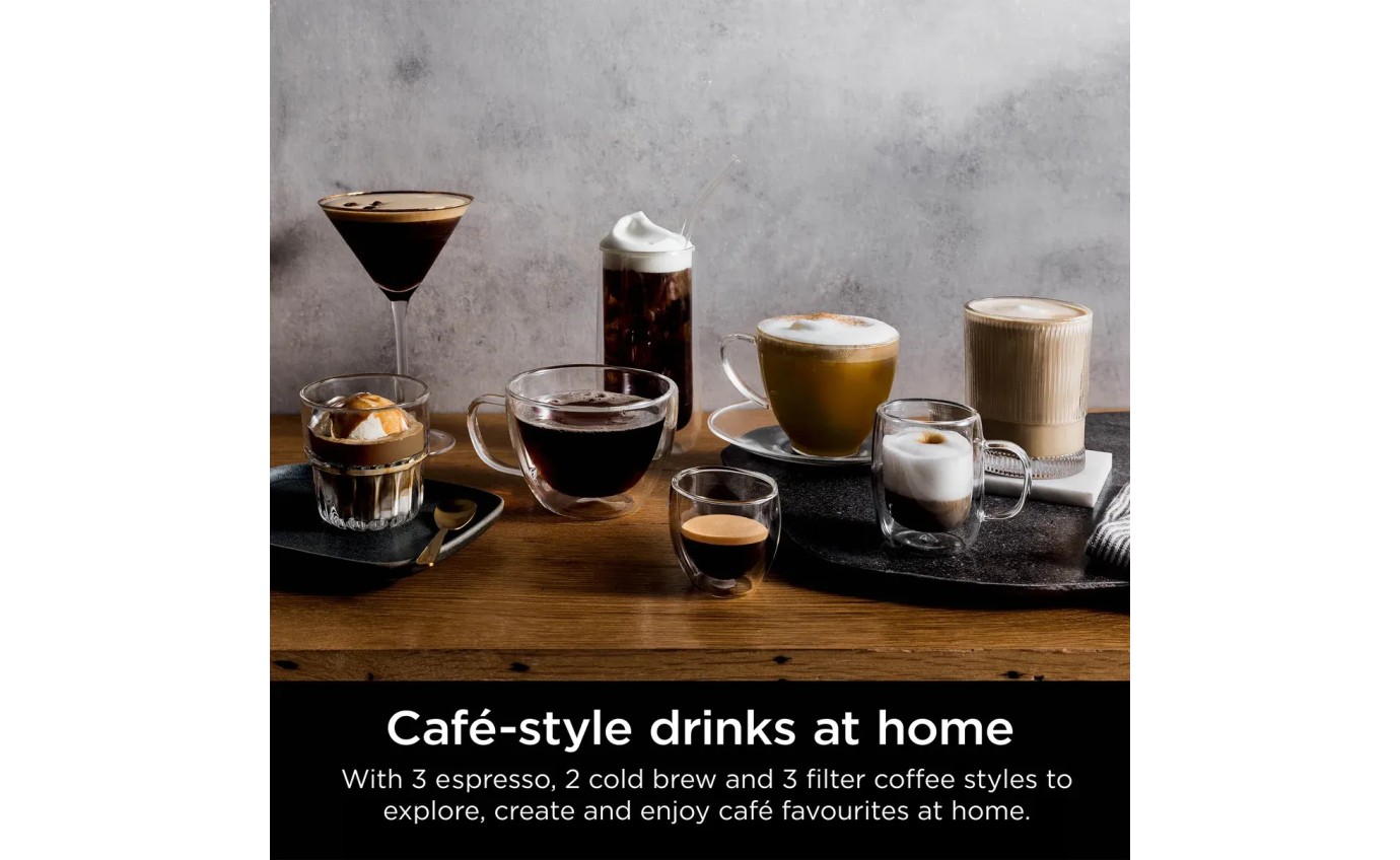 Ninja Luxe Caf&eacute; Premier Espresso Machine (Stainless Steel) ES601