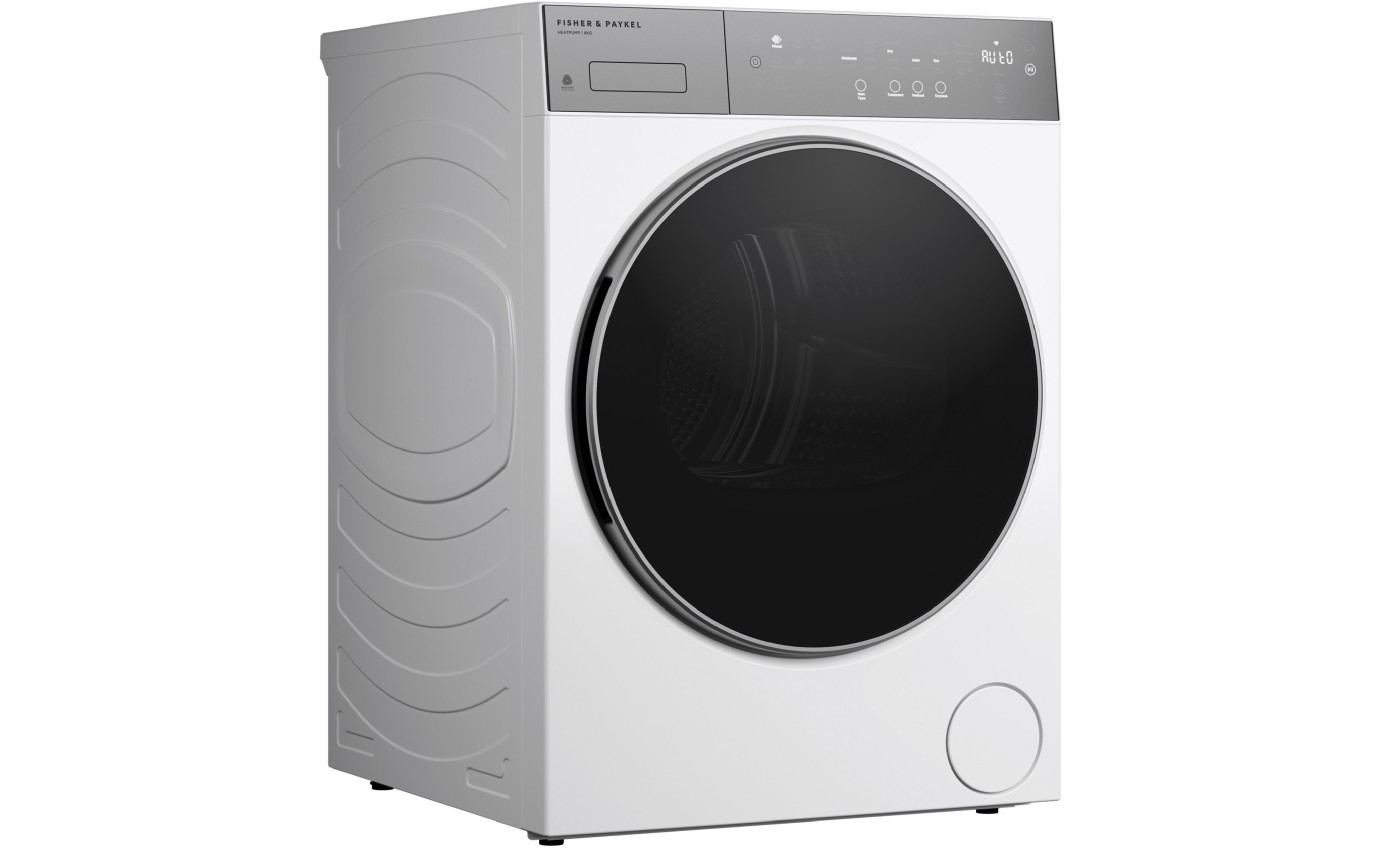 Fisher & Paykel 8kg Series 5 Contemporary Heat Pump Dryer (White) DH8060P5