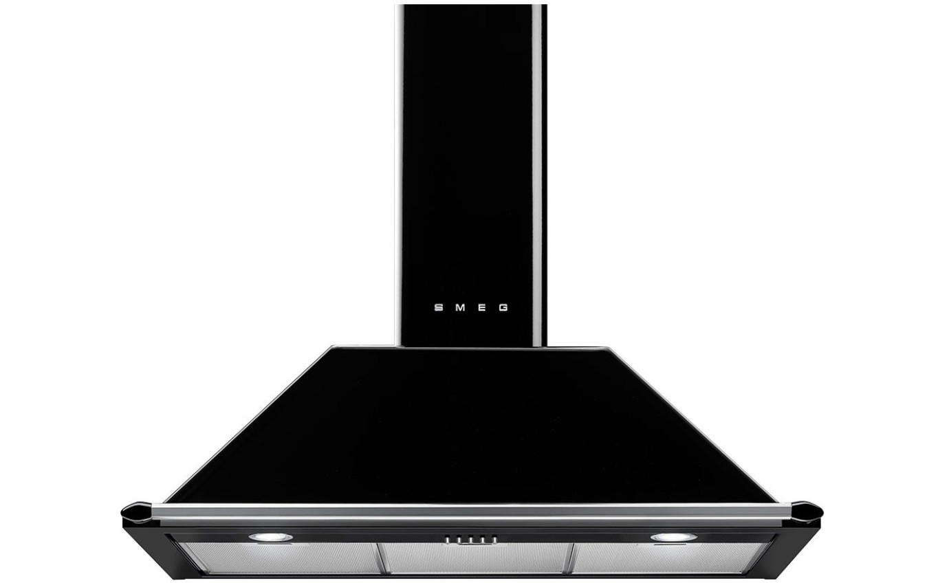 Smeg 90cm Wallmount Rangehood KT90BLA