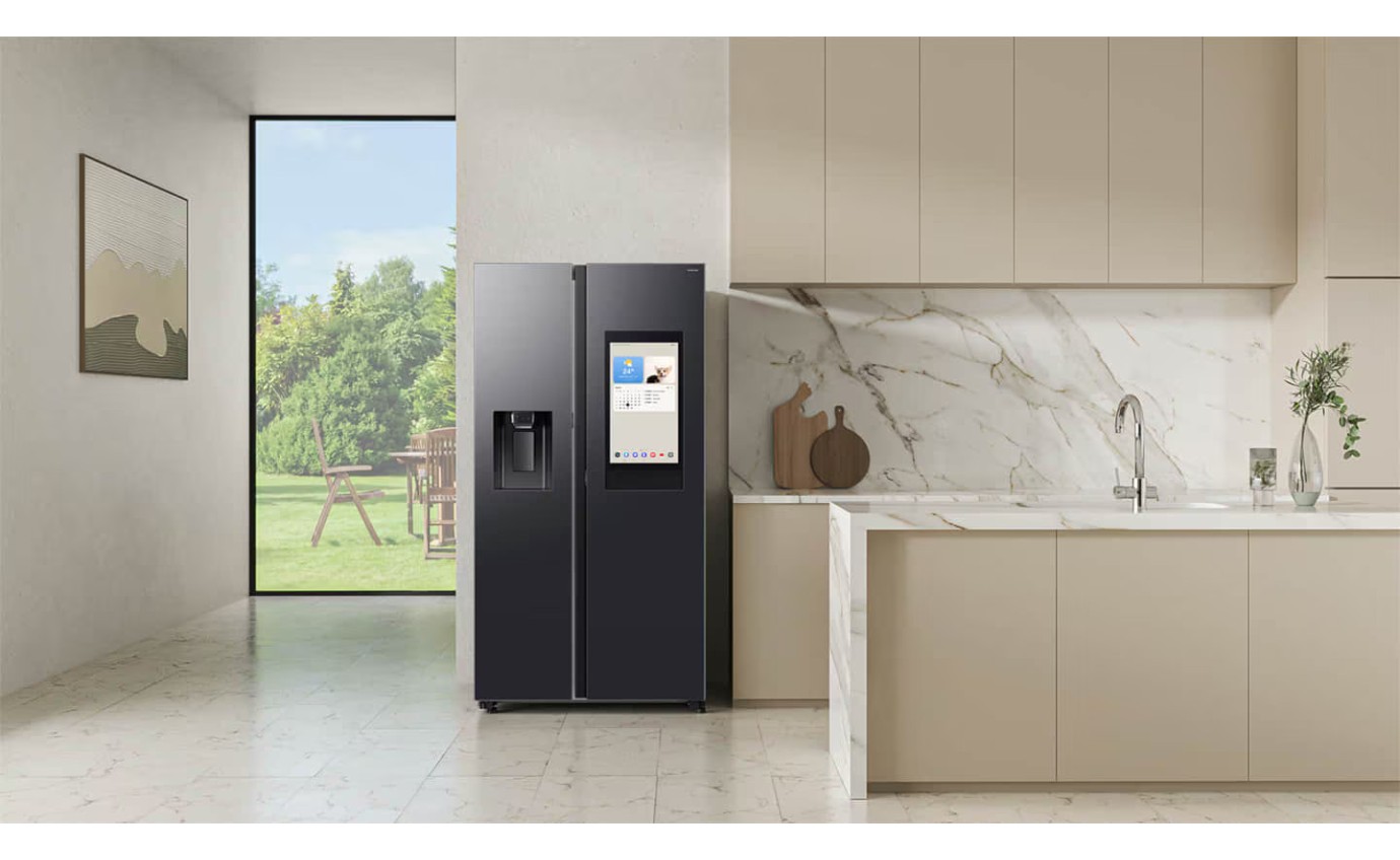 Samsung 615L Family Hub™ Side By Side Fridge SRS6800BFH