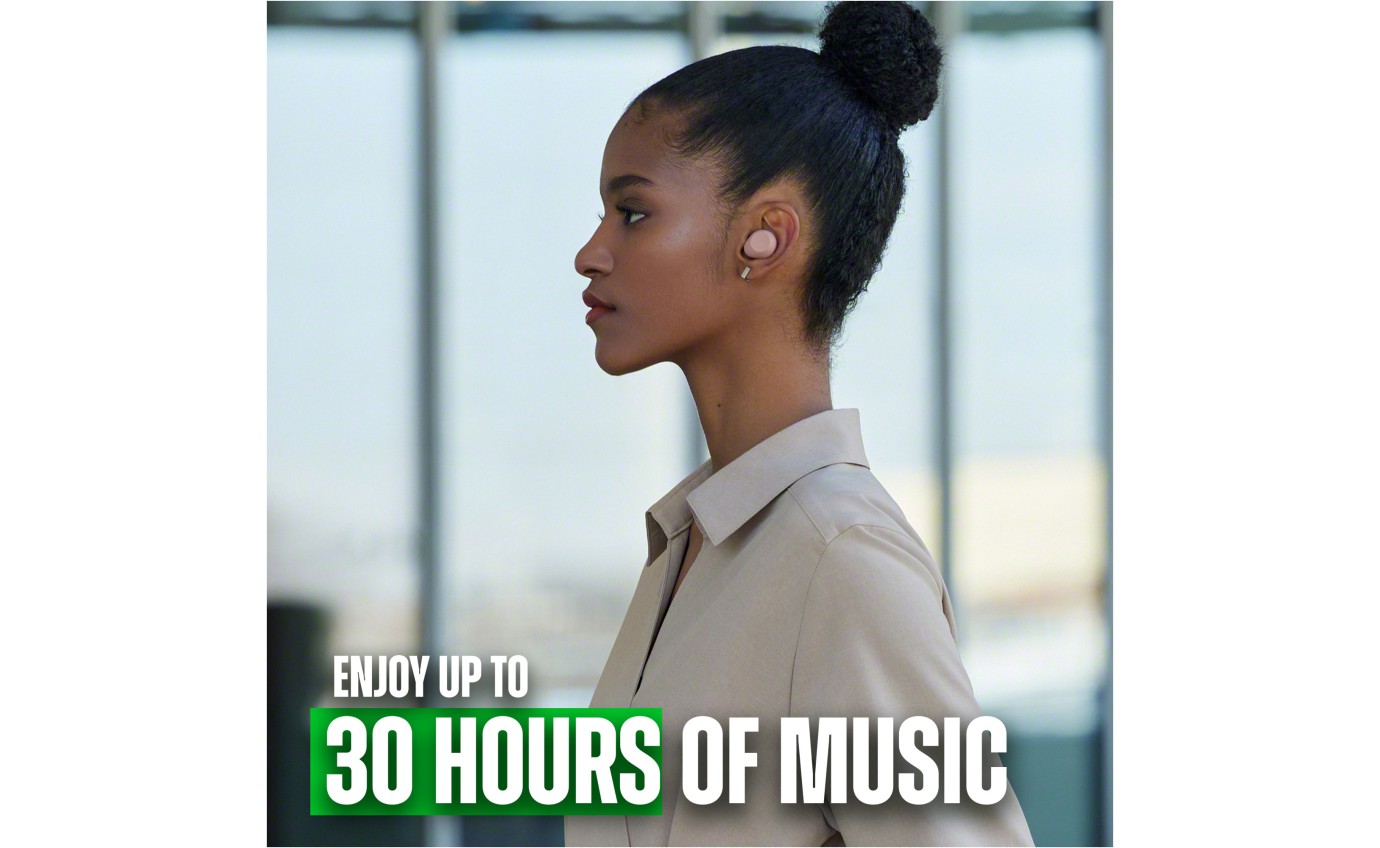 Sony True Wireless Noise Cancelling Earbuds (Glass Blue) WFC710NL