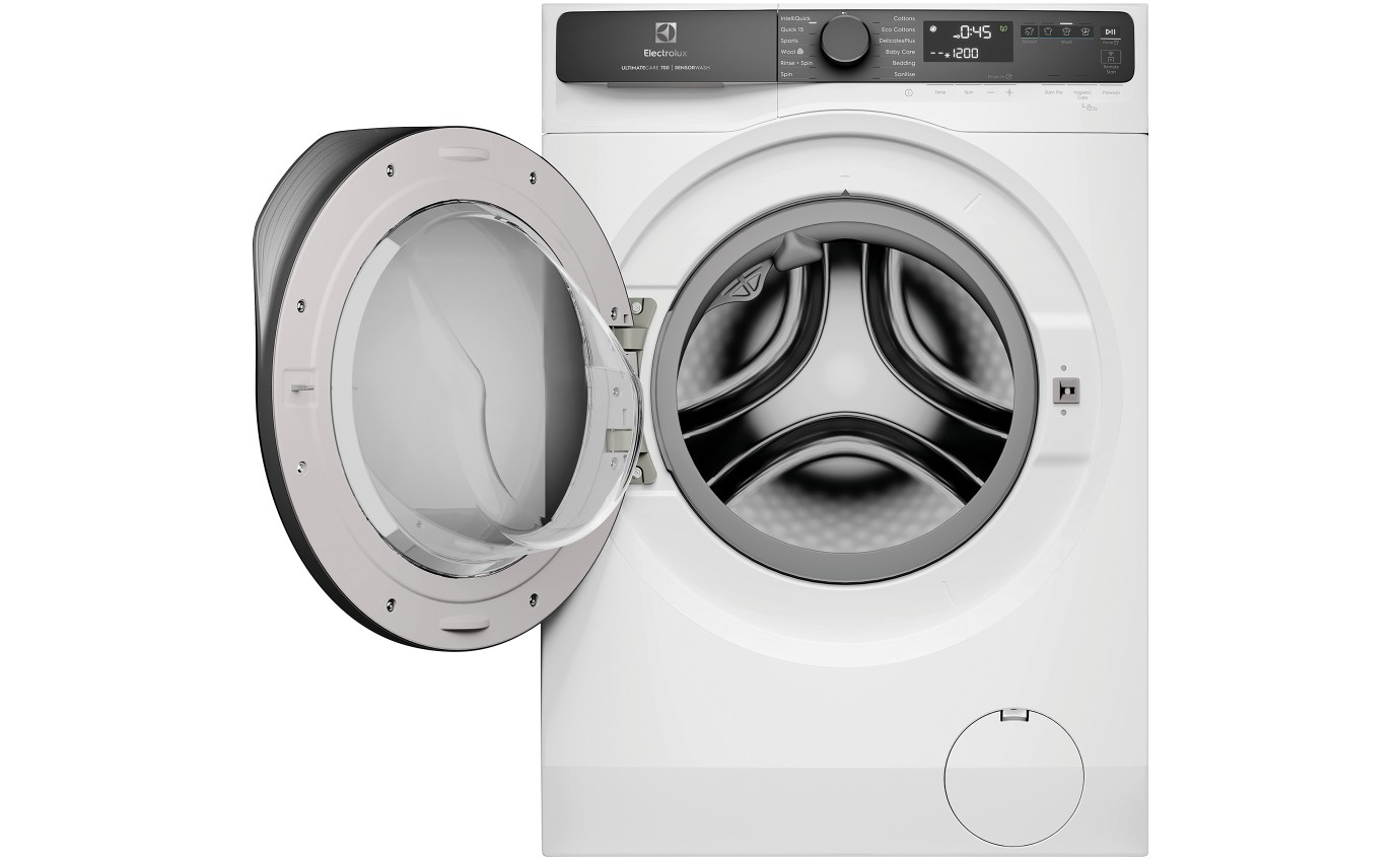 Electrolux 12kg UltimateCare 700 Front Load Washing Machine (White) EWF1243R7WCS
