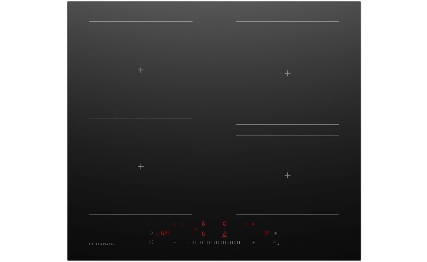 Fisher & Paykel 60cm Series 5 Low Current 4 Zone Induction Cooktop CI604ZCTPB2