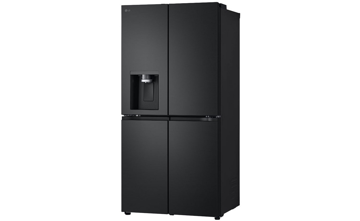 LG 506L Slim French Door Fridge (Matte Black) GFL500MBL