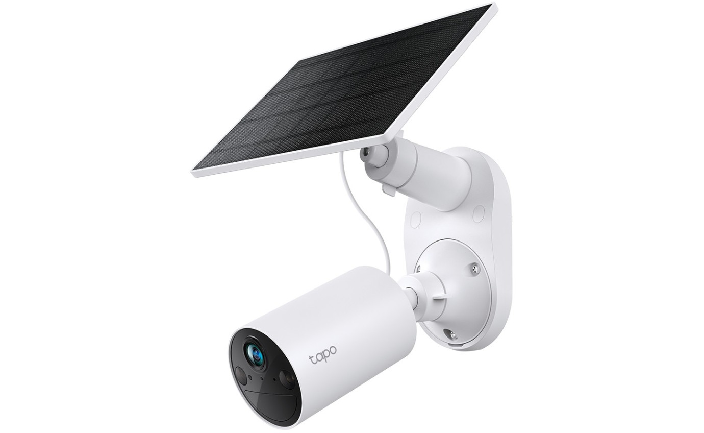 Tapo 2K 3MP Smart Wire-Free Indoor/Outdoor Solar-Powered Security Camera Kit TAPOC410KIT