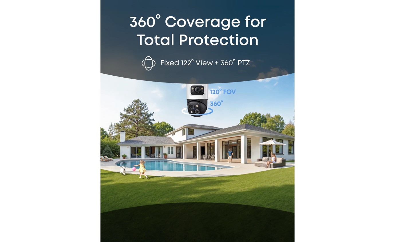 eufy Security PoE PTZ S4 (Add On) T8E00T21