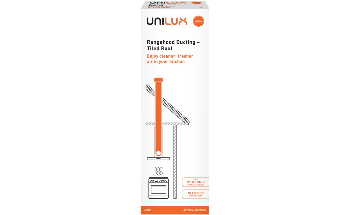 Unilux Universal Rangehood Ducting (Tiled Roof) ULX151