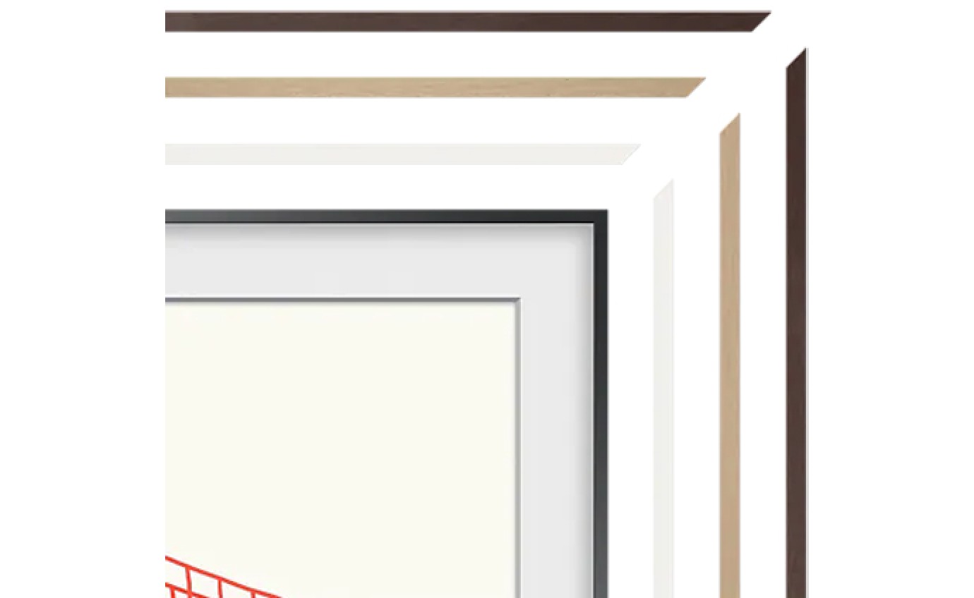 Samsung 65 inch Modern Bezel for The Frame TV 2021/2022 (White) VGSCFA65WTBRU
