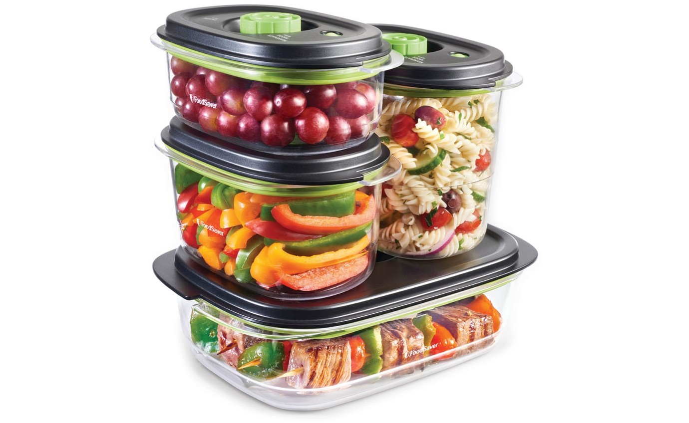 FoodSaver Preserve & Marinate 3 + 5 Cup Containers VS0660