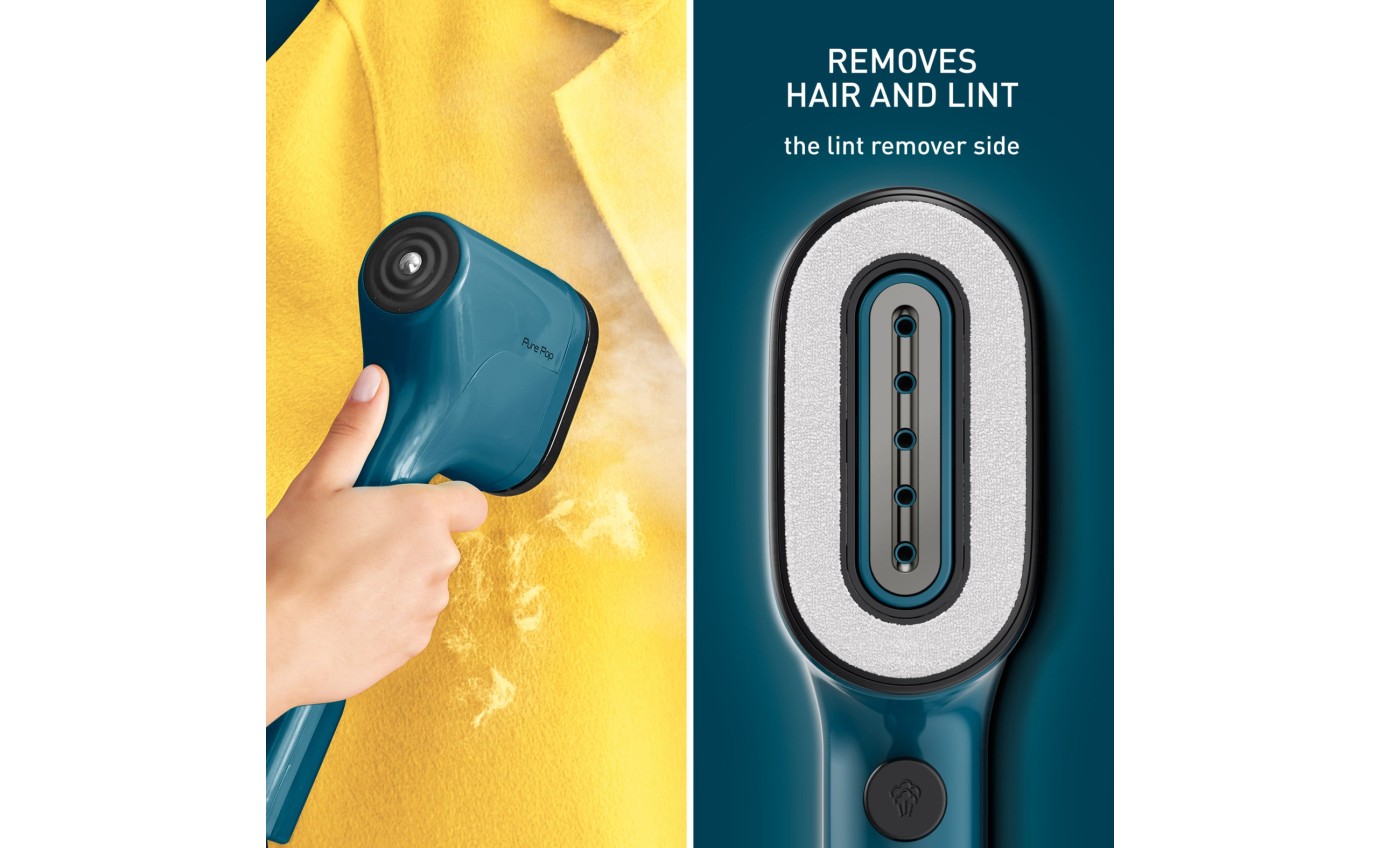 Tefal Pure Pop Handheld Garment Steamer (Marine Blue) DT2020