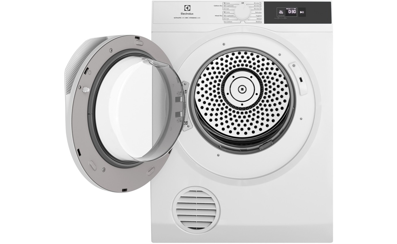 Electrolux 6kg UltimateCare 300 Vented Dryer with SensorDry EDV605H3WC