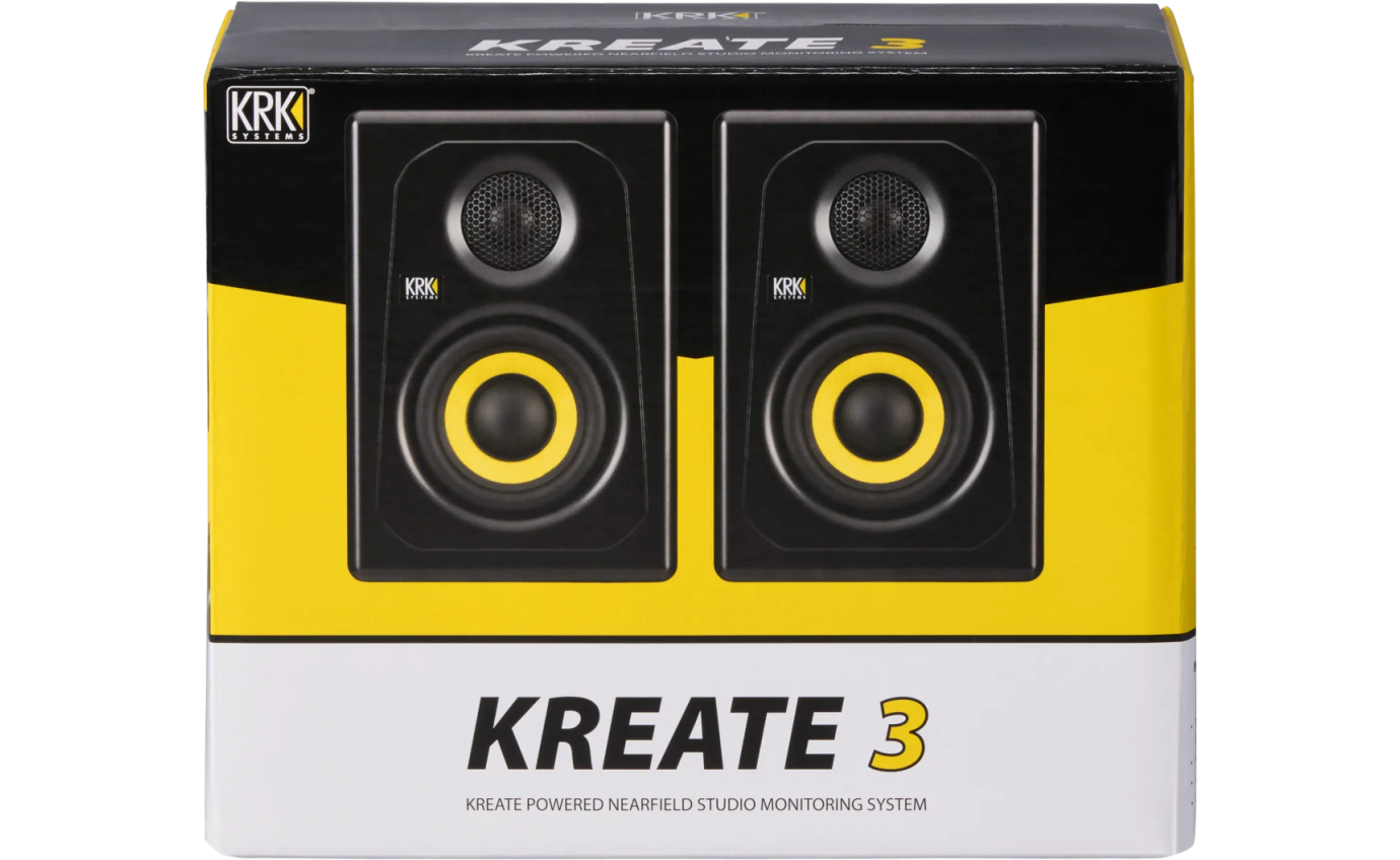 KRK Systems Kreate 3 Studio Monitor (Pair) KRKK3