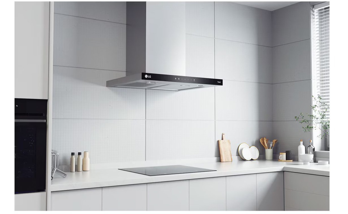 LG 60cm T-Shape Rangehood with ThinQ® Auto BWH607T3S