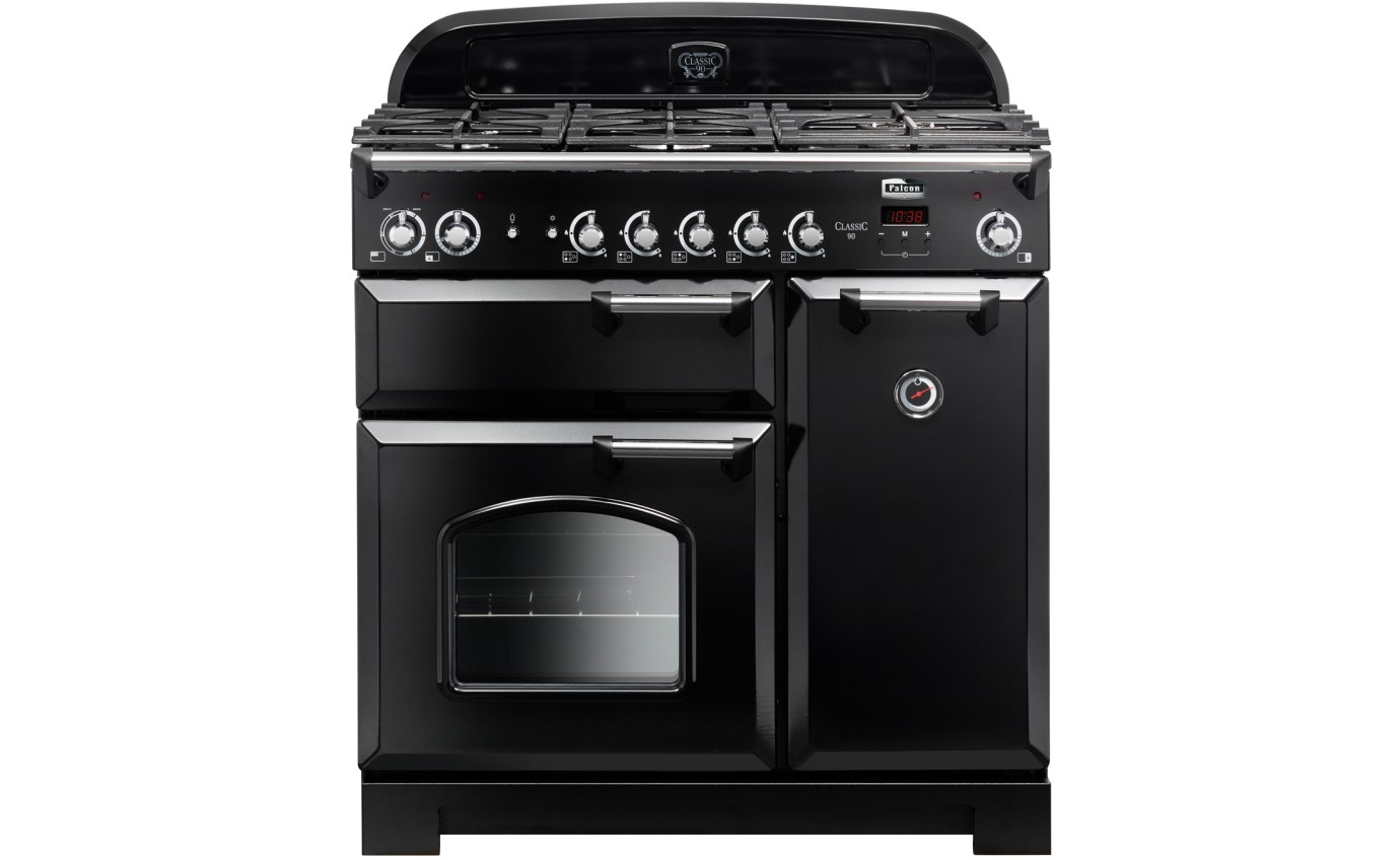 Falcon Classic 90cm Gas Range Cooker CLA90NGFBLCH