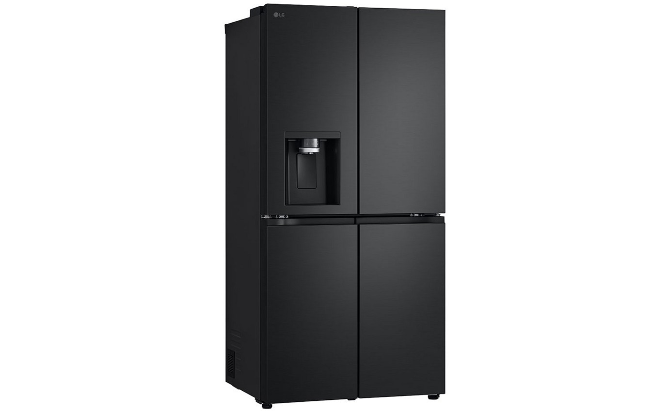 LG 506L Slim French Door Fridge (Matte Black) GFL500MBL