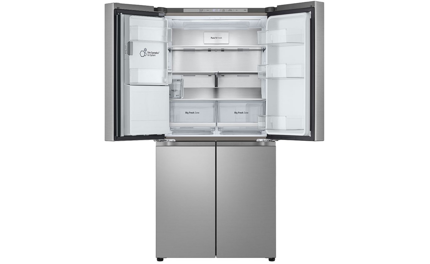 LG 506L Slim French Door Fridge (Stainless Steel) GFL500PL