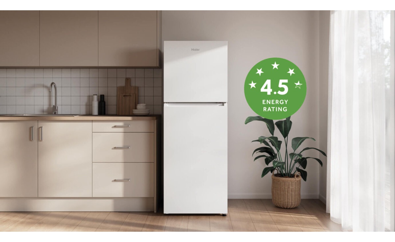 Haier 311L 300 Series Top Mount Refrigerator (White) HRF330TW