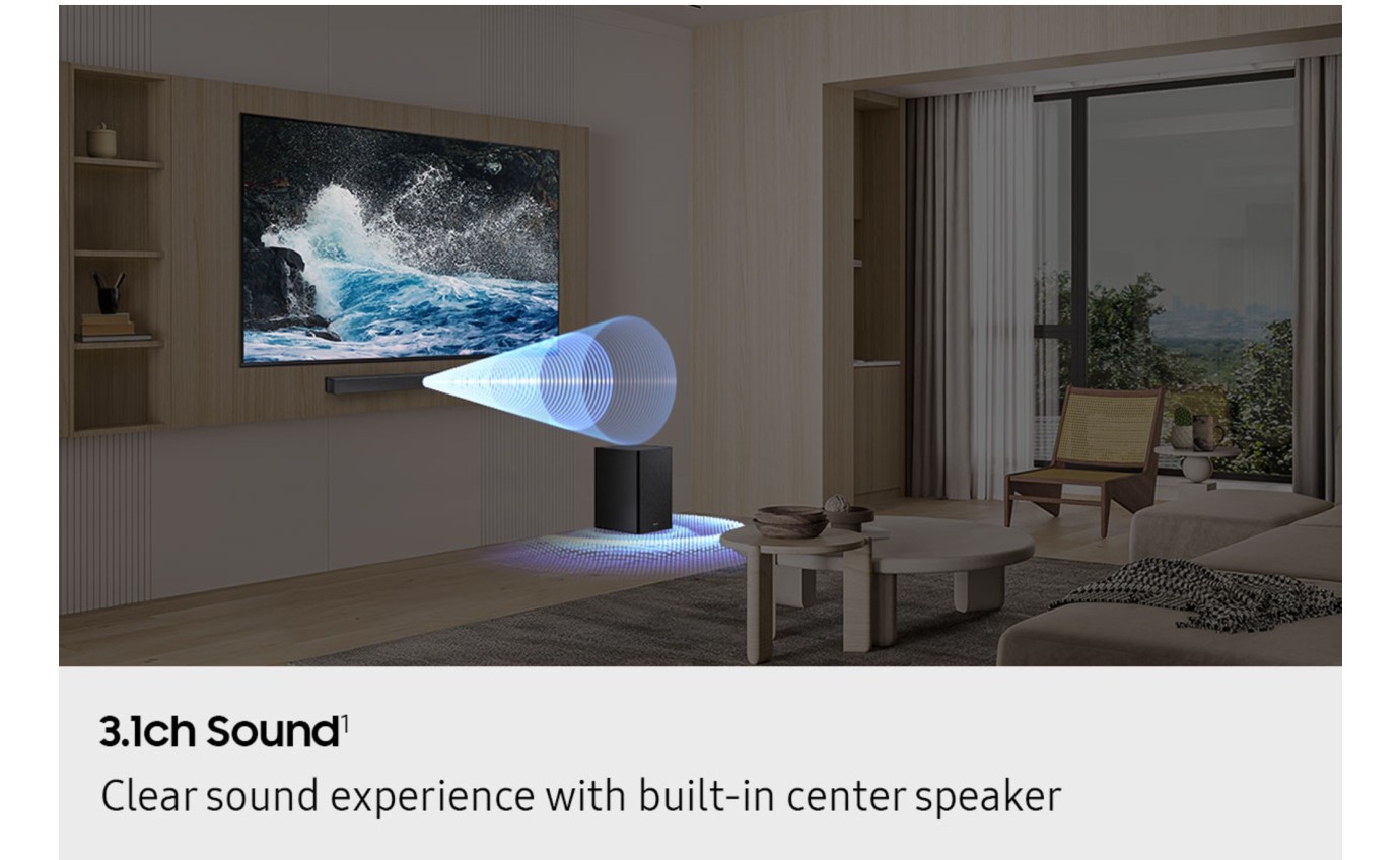 Samsung 3.1ch B-Series Soundbar HWB650FXY